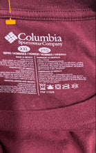 Load image into Gallery viewer, Columbia Mens Cherry Red Cotton Short Sleeve Crew Neck Graphic T-Shirt Size XXL
