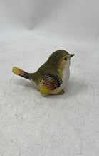 Load image into Gallery viewer, Multicolor Decorative Collectible Small Striped Wing Songbird Figurine
