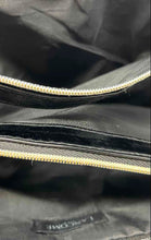 Load image into Gallery viewer, Lancôme Womens Black See-Through Interior Panels 2 Compartments Makeup Handbag
