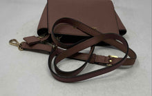 Load image into Gallery viewer, Michael Kors Womens Dark Pink Leather Detachable Strap Lined Small Crossbody Bag
