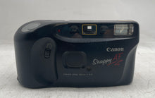 Load image into Gallery viewer, Canon Snappy AF Black 35mm Lens Point &amp; Shoot Film Camera Not Tested
