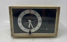 Load image into Gallery viewer, General Electric Beige AM Radio Alarm Clock Model C1400A Not Tested
