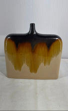 Load image into Gallery viewer, Multicolor Drip Glaze Rectangular Shape Tabletop Home Decorative Vase
