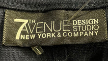 Load image into Gallery viewer, 7th Avenue Design Studio NY &amp; Company Womens Blue V-Neck Belted Blouse Top Sz L
