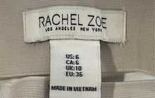 Load image into Gallery viewer, Rachel Zoe Womens White Flat Front Straight Leg Ankle Pants Size 6
