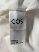 Load image into Gallery viewer, Cos Womens White Regular Fit Side-Zip Short Mini Skirt Size 8
