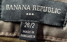 Load image into Gallery viewer, Banana Republic Womens Brown Denim Pockets Bootcut Leg Jeans Size 26/2
