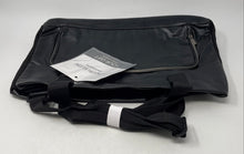 Load image into Gallery viewer, Calvin Klein Fragrances Mens Black Faux Leather Travel Duffle Bag With Tag
