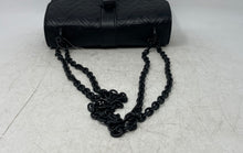 Load image into Gallery viewer, Aldo Womens Black Geometric Embossed Leather Chain Strap Crossbody Bag
