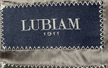 Load image into Gallery viewer, Lubiam Mens Gray Striped Wool Long Sleeve Two-Button Blazer Size 54L
