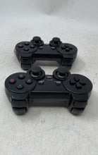 Load image into Gallery viewer, Lot Of 2 Pcs 2.4G Wireless Controllers GamePad With Accessories Untested
