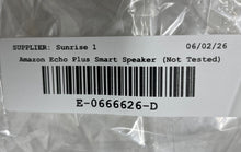 Load image into Gallery viewer, Amazon Echo Plus 1st Generation Black Alexa Assistant Smart Speaker Not Tested
