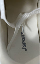 Load image into Gallery viewer, J Sport Womens Cecily S5CEY99 Beige Gray Round Toe Lace-Up Sneakers Shoes Sz 8M
