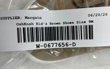 Load image into Gallery viewer, OshKosh B'Gosh Kids Putney Brown Low Top Lace-Up Sneaker Shoes Size 9M
