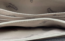 Load image into Gallery viewer, Jewell By Thirty-One Womens Gray Credit Card Slots Zip-Around Wallet
