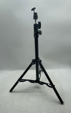 Load image into Gallery viewer, Black Portable Foldable Adjustable Height Universal Phone And Camera Tripod
