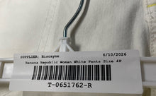Load image into Gallery viewer, Banana Republic Womens White Denim Stretch Pockets Bootcut Jeans Pants Size 4P

