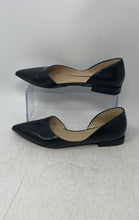 Load image into Gallery viewer, Franco Sarto Womens Neiman Black Leather Pointed Toe D'Orsay Flats Size 6.5M
