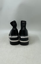 Load image into Gallery viewer, Michael Kors Womens Skyler Black Knit Wedge Sneaker Booties Size 5.5M
