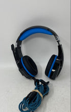 Load image into Gallery viewer, Kotion Blue Black Adjustable Band Wired Gaming Headphone Not Tested
