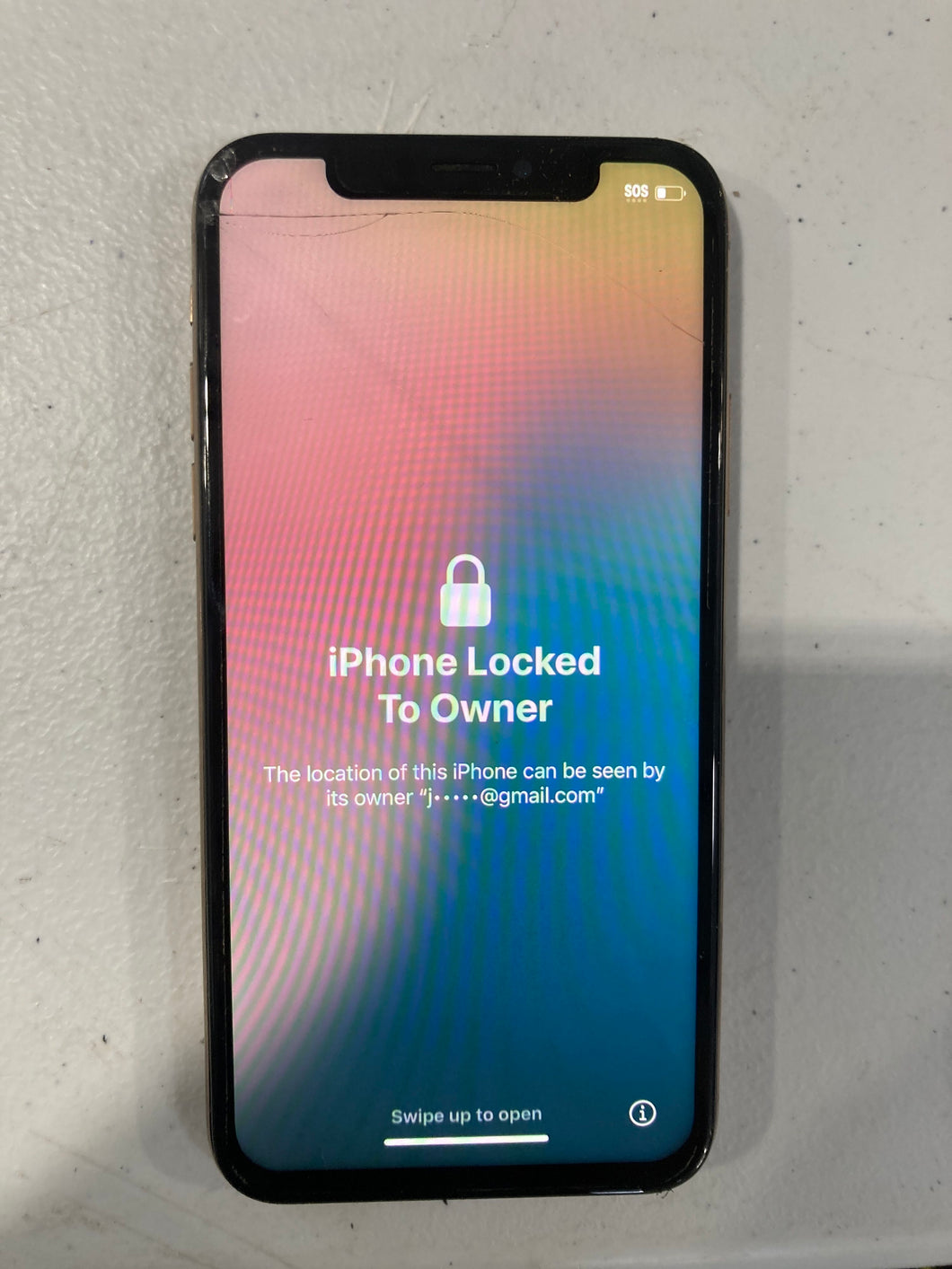 Apple iPhone XS Rose Gold Smartphone Model A1920 Powers On For Parts