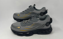 Load image into Gallery viewer, 9KSafetyJB Mens Gray Yellow Low Top Lace-Up Sneakers Shoes Size 43
