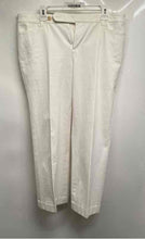 Load image into Gallery viewer, Lauren Ralph Lauren Womens White Adelle Straight Leg Cropped Pants Size 14P
