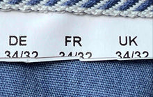 Load image into Gallery viewer, Hugo Boss Mens Blue Denim Medium Wash Pockets Straight Leg Jeans Size 34/32
