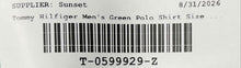 Load image into Gallery viewer, Tommy Hilfiger Mens Green Cotton Short Sleeve Collared Polo Shirt Size XXL
