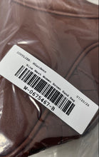 Load image into Gallery viewer, Nine West Womens Brown Leather Zipper Mini Travel Shoulder Handbag
