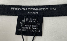 Load image into Gallery viewer, French Connection Womens White Structured Taffeta Tiered Mini Dress Sz XS w/ Tag
