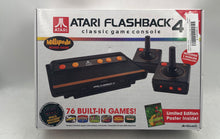 Load image into Gallery viewer, Atari Flashback 4 Classic Game Console With Controllers Model AR2670B Untested
