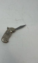 Load image into Gallery viewer, Elephant Shape Silver-Tone Collectible Folding Pocket Knife Not Tested
