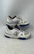 Load image into Gallery viewer, On Mens The Roger Clubhouse Pro White Blue Lace-Up Sneaker Shoes Size 10
