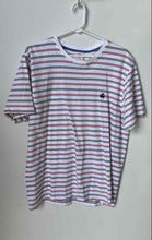 Load image into Gallery viewer, Brooks Brothers Mens Multicolor Striped Cotton Pullover T-Shirt Size Large

