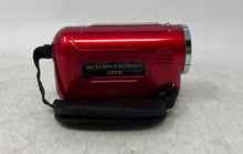 Load image into Gallery viewer, Slick SimpleFlix 4x Digital Zoom Built In LED Flash SD Slot Camcorder Not Tested
