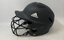Load image into Gallery viewer, Adidas Kids Black T Ball ClimaLite Face Guard Baseball Helmet Size 6-6.5
