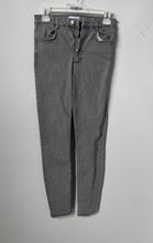 Load image into Gallery viewer, Zara Womens Gray Denim Pockets Stretch High-Rise Casual Skinny Jeans Size 6
