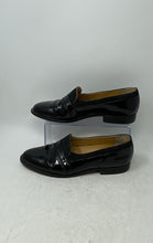 Load image into Gallery viewer, Giorgio Brutini Mens Black Patent Leather Almond Toe Slip-On Loafer Shoes 8.5D
