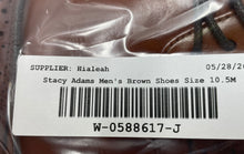Load image into Gallery viewer, Stacy Adams Mens Dickinson Brown Leather Cap Toe Oxford Dress Shoes Size 10.5M
