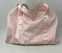 Load image into Gallery viewer, Juicy Couture Womens Rosie Pink Monogram Outer Pockets Weekender Duffle Big Bag
