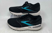 Load image into Gallery viewer, Brooks Womens Ariel '20 Black Blue White Lace-Up Sneakers Shoes Size 7.5
