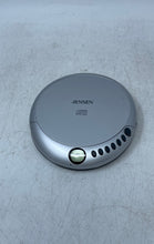 Load image into Gallery viewer, Jensen Model CD-36 Silver Programmable Portable Personal CD Player Untested
