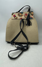 Load image into Gallery viewer, Unbranded Womens Multicolor Mexican Print Tassel Adjustable Strap Backpack
