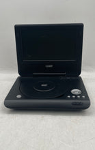 Load image into Gallery viewer, Coby Black Silver V Zon Folding Screen Portable DVD Player Not Tested
