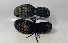 Load image into Gallery viewer, Mens Black White Leather High Top Lace-Up Sneaker Shoes Size EUR 42
