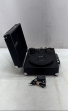 Load image into Gallery viewer, Victrola Black 3 Speed Bluetooth Suitcase Turntable Record Player Not Tested
