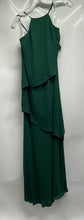 Load image into Gallery viewer, David's Bridal Womens Green Sleeveless Back Zip Long Maxi Dress Size 4
