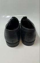 Load image into Gallery viewer, Hugo Boss Mens 27223 Black Leather Almond Toe Lace-Up Oxford Dress Shoes Size 11
