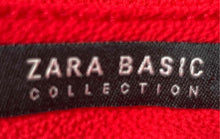 Load image into Gallery viewer, Zara Womens Red Sleeveless V-Neck Pullover Pockets One-Piece Jumpsuit Size S
